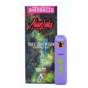 100% Live Resin Disposable | Sherbacio