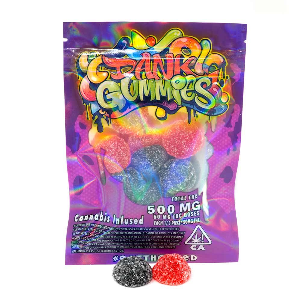 Dank Gummies Berries 500mg THC 1 Dank Gummies 500MG - Image 4