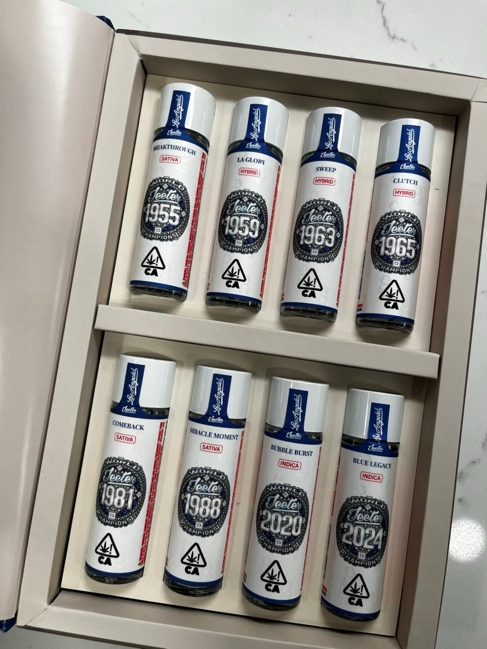 IMG 7808C3F60674 2 1 JEETER A JOURNEY OF GLORY PRE ROLLS – JEETER X LOS ANGELES COLLAB - Image 3