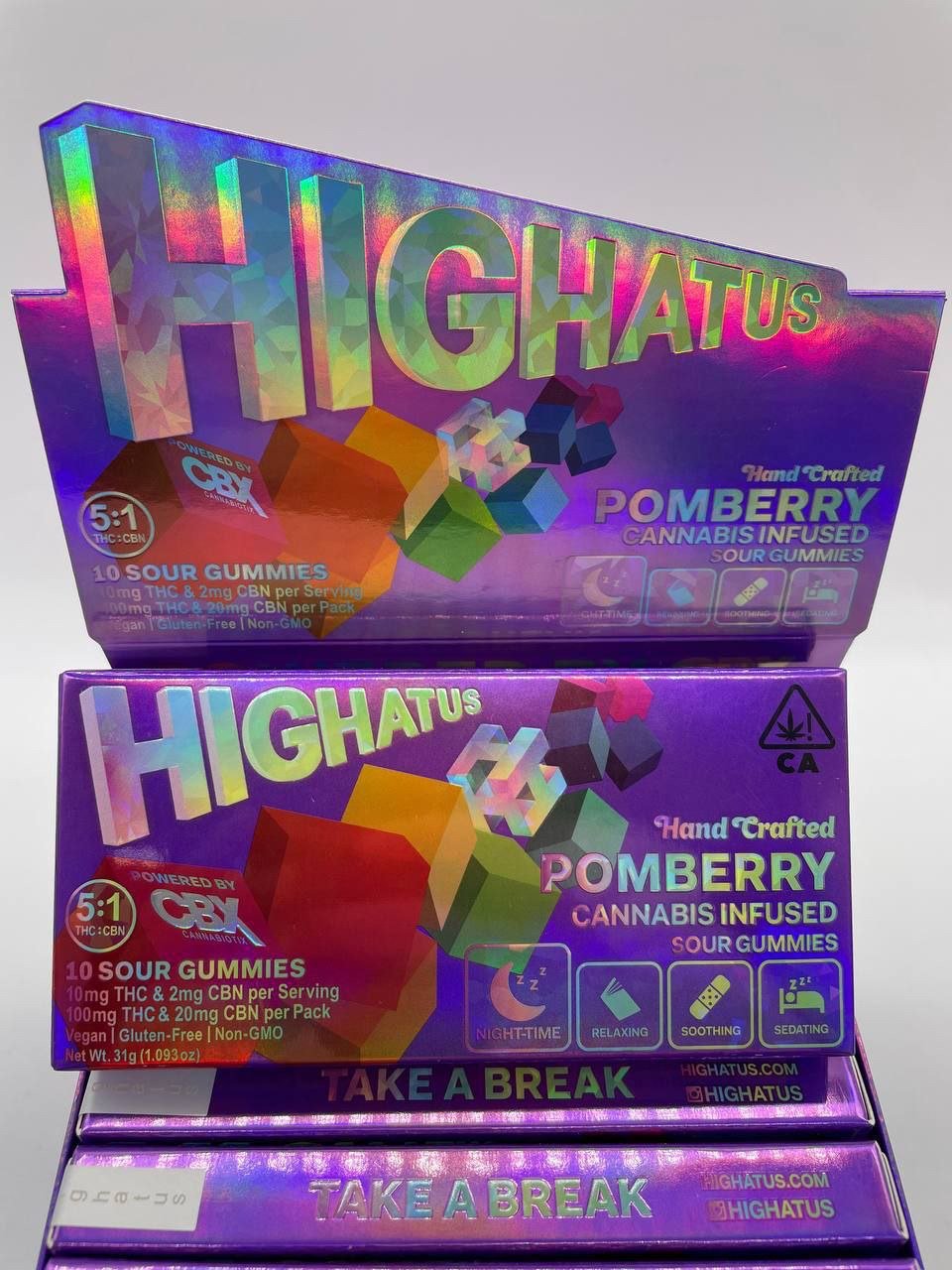 IMG 85BC8C0E06EE 3 1 Highatus Edibles Sour Gummies