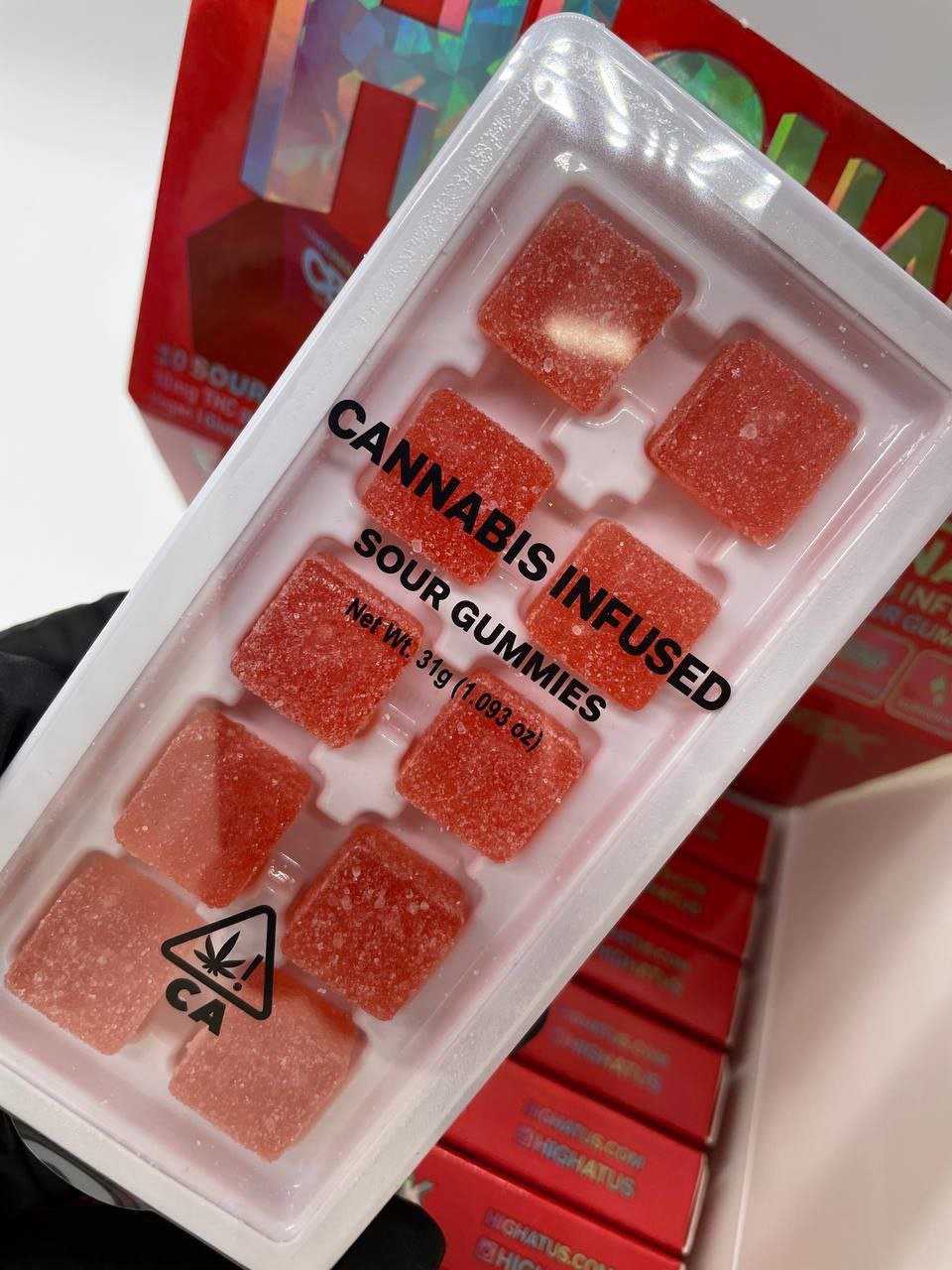 IMG 85BC8C0E06EE 4 1 Highatus Edibles Sour Gummies - Image 3
