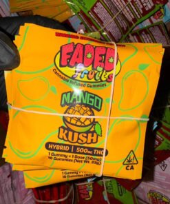 Alternative view of Faded Fruits Gummies 500MG