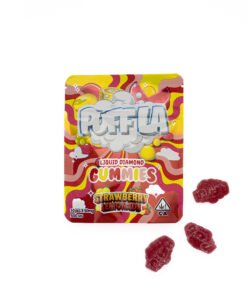 PUFFLA LIQUID DIAMOND GUMMIES 500MG STRAWBERRY LEMONADE3 1 1