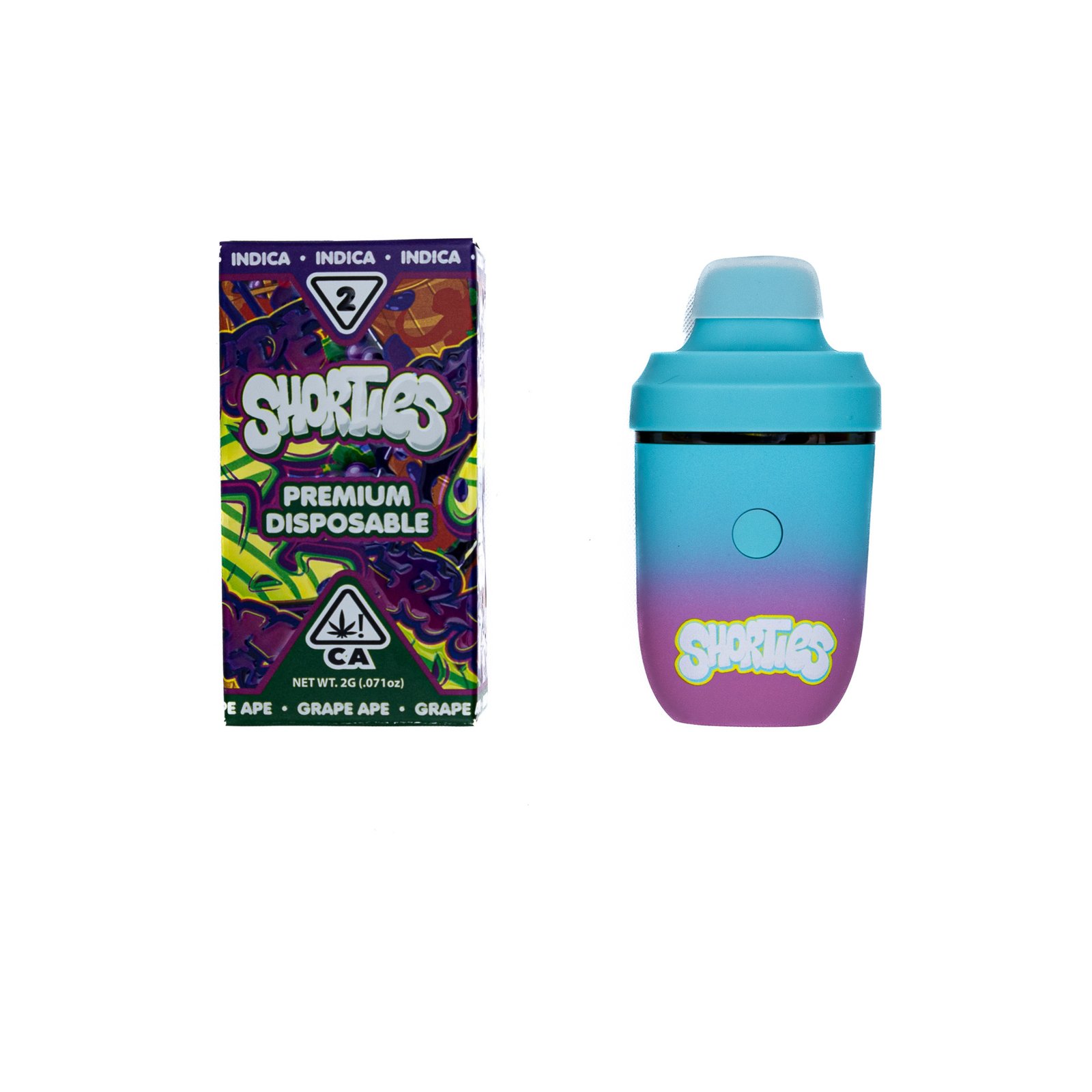 SHORTIES DISPOSABLE RECHARGEABLE VAPE CARTS LIVE RESIN LIQUID DIAMONDS GRAPE APEX 15 1 Shorties 2G Disposable - Image 6