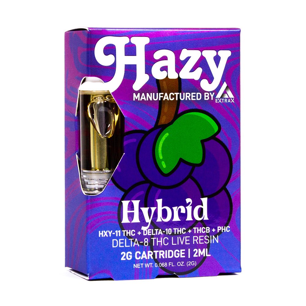 hazy extrax carts hybrid 1 Hazy Extrax Cartridges 2G