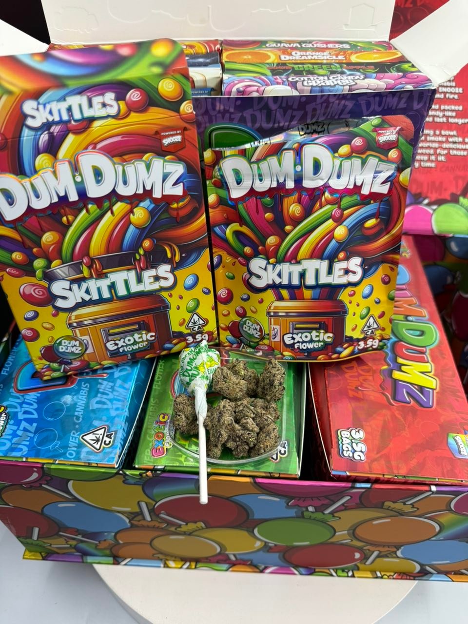 image 1098 1 DUM DUMZ EXOTIC FLOWER BY SNOOZE – 3.5G