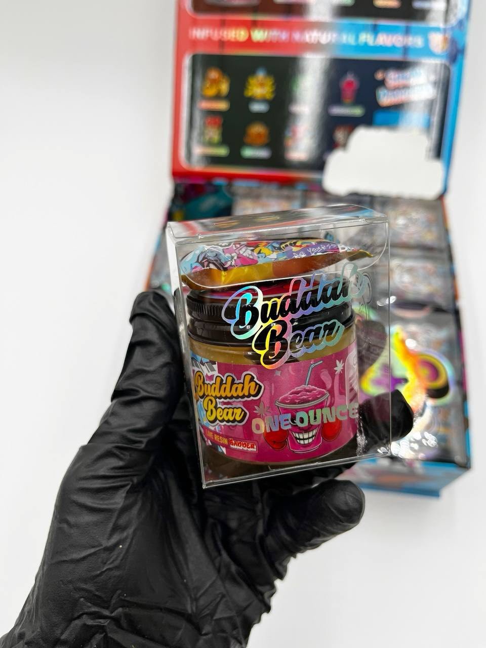 image 1104 1 BUDDAH BEAR BADDER SUGAR DIAMONDS WAX – 1OZ