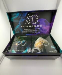 Alternative view of ABOVE THE CLOUDS LIVE RESIN SHATTER – 1OZ