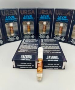 Alternative view of URSA LIVE ROSIN CARTS – 1G
