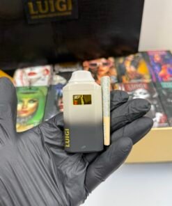 Alternative view of LUIGI 2G DISPOSABLE WITH PRE ROLL – BLACK BOX – LIVE RESIN LIQUID DIAMOND