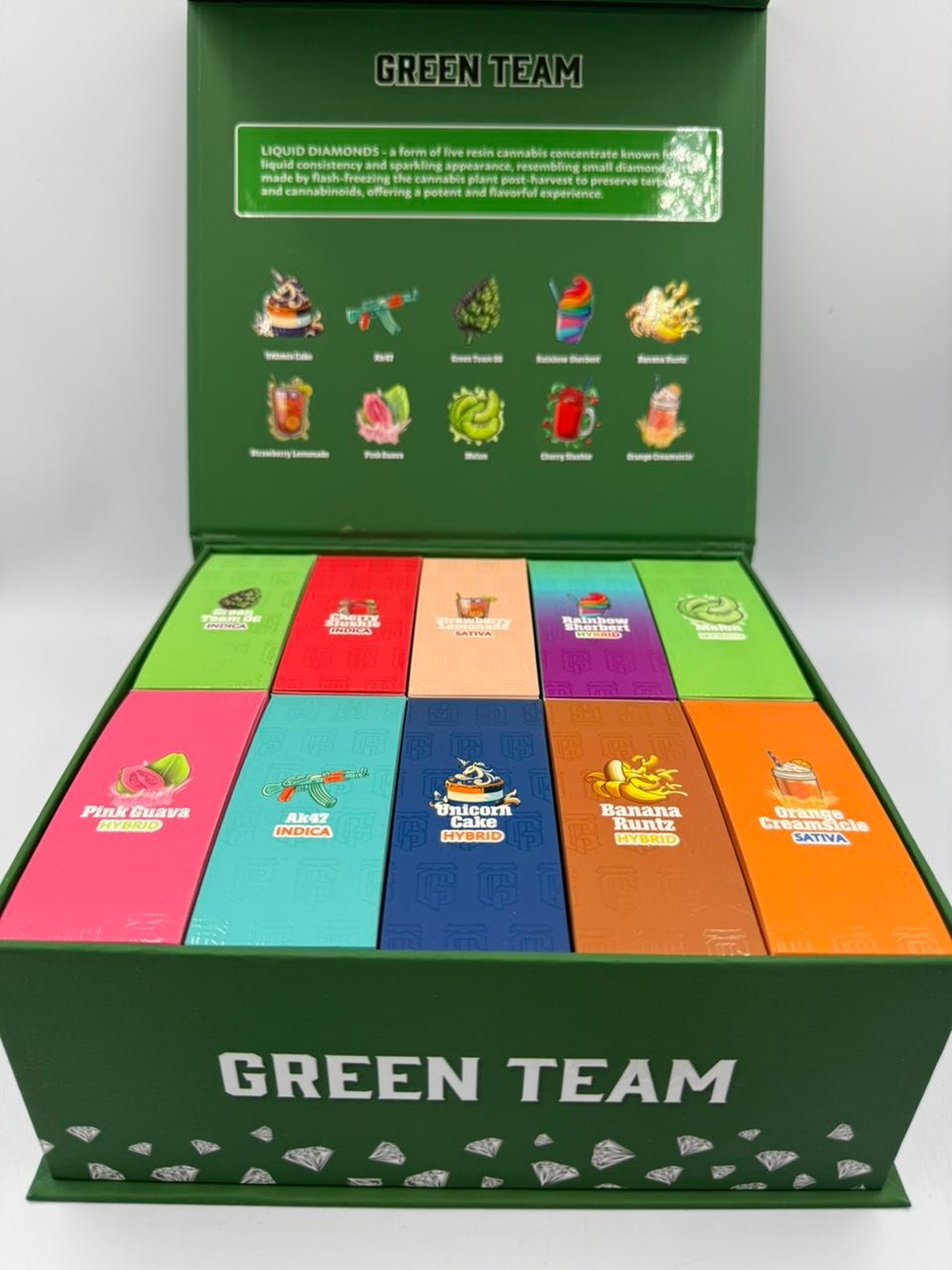 image 222 1 Green Team 3G Disposable – Liquid Diamonds - Image 4