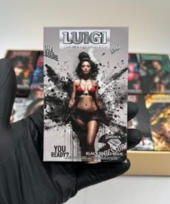 Alternative view of LUIGI V6 2G DISPOSABLE W/ PRE ROLL – LIVE RESIN LIQUID DIAMOND