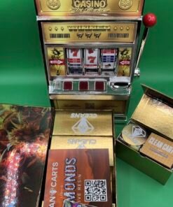 Alternative view of CLEAN CARTS 2G DISPOSABLE CASINO EDITION – LIQUID DIAMONDS + LIVE RESIN