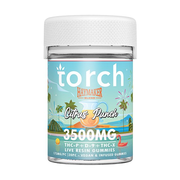 torch haymaker 3500mg gummies Citrus Punch 1 Torch Haymaker Blend Gummies 3500MG - Image 8
