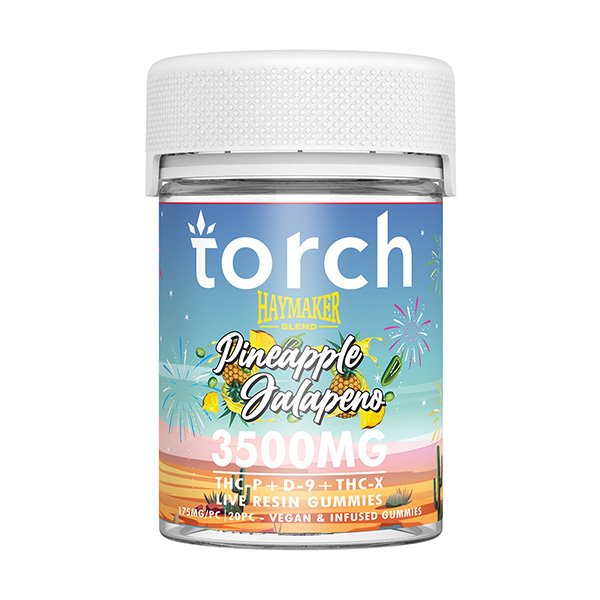 torch haymaker 3500mg gummies Pineapple Jalapeno 1 1 Torch Haymaker Blend Gummies 3500MG