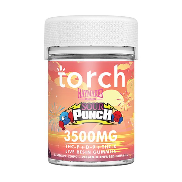 torch haymaker 3500mg gummies Sour Punch 1 1 Torch Haymaker Blend Gummies 3500MG - Image 3