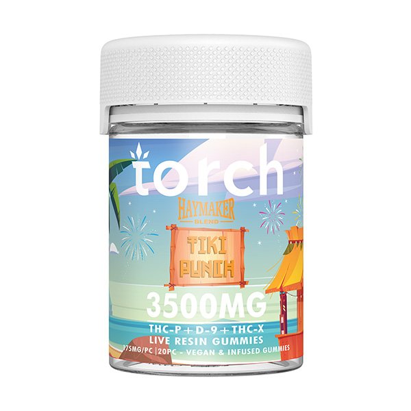 torch haymaker 3500mg gummies Tiki Punch 1 1 Torch Haymaker Blend Gummies 3500MG - Image 4