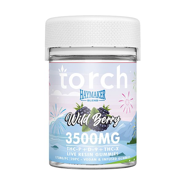torch haymaker 3500mg gummies Wildberry 1 Torch Haymaker Blend Gummies 3500MG - Image 5